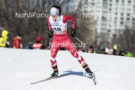 17.03.2017, Quebec, Canada (CAN): Sophie Carrier-Laforte (CAN) - FIS world cup cross-country, individual sprint, Quebec (CAN). www.nordicfocus.com. © Modica/NordicFocus. Every downloaded picture is fee-liable.