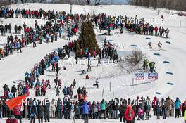 17.03.2017, Quebec, Canada (CAN): Heidi Weng (NOR), Marit Bjoergen (NOR), (l-r)  - FIS world cup cross-country, individual sprint, Quebec (CAN). www.nordicfocus.com. © Modica/NordicFocus. Every downloaded picture is fee-liable.