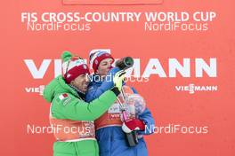 17.03.2017, Quebec, Canada (CAN): Federico Pellegrino (ITA), Johannes Hoesflot Klaebo (NOR), (l-r)  - FIS world cup cross-country, individual sprint, Quebec (CAN). www.nordicfocus.com. © Modica/NordicFocus. Every downloaded picture is fee-liable.