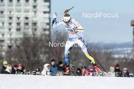 17.03.2017, Quebec, Canada (CAN): Stina Nilsson (SWE) - FIS world cup cross-country, individual sprint, Quebec (CAN). www.nordicfocus.com. © Modica/NordicFocus. Every downloaded picture is fee-liable.