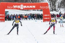 17.03.2017, Quebec, Canada (CAN): Laurien Van Der Graaff (SUI), Ingvild Flugstad Oestberg (NOR), (l-r)  - FIS world cup cross-country, individual sprint, Quebec (CAN). www.nordicfocus.com. © Modica/NordicFocus. Every downloaded picture is fee-liable.