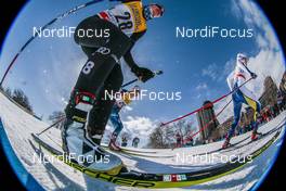 17.03.2017, Quebec, Canada (CAN): Nathalie Von Siebenthal (SUI), Julia Kern (USA), (l-r)  - FIS world cup cross-country, individual sprint, Quebec (CAN). www.nordicfocus.com. © Modica/NordicFocus. Every downloaded picture is fee-liable.