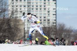 17.03.2017, Quebec, Canada (CAN): Anna Dyvik (SWE) - FIS world cup cross-country, individual sprint, Quebec (CAN). www.nordicfocus.com. © Modica/NordicFocus. Every downloaded picture is fee-liable.