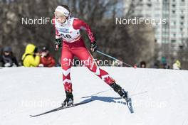 17.03.2017, Quebec, Canada (CAN): Sadie White (CAN) - FIS world cup cross-country, individual sprint, Quebec (CAN). www.nordicfocus.com. © Modica/NordicFocus. Every downloaded picture is fee-liable.
