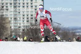 17.03.2017, Quebec, Canada (CAN): Katherine Stewart-Jones (CAN) - FIS world cup cross-country, individual sprint, Quebec (CAN). www.nordicfocus.com. © Modica/NordicFocus. Every downloaded picture is fee-liable.