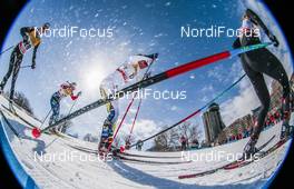 17.03.2017, Quebec, Canada (CAN): Ida Ingemarsdotter (SWE), Nathalie Von Siebenthal (SUI), (l-r)  - FIS world cup cross-country, individual sprint, Quebec (CAN). www.nordicfocus.com. © Modica/NordicFocus. Every downloaded picture is fee-liable.