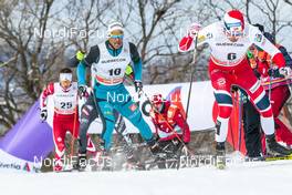 17.03.2017, Quebec, Canada (CAN): Richard Jouve (FRA), Emil Iversen (NOR), (l-r)  - FIS world cup cross-country, individual sprint, Quebec (CAN). www.nordicfocus.com. © Modica/NordicFocus. Every downloaded picture is fee-liable.