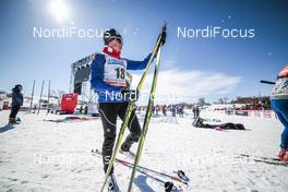 17.03.2017, Quebec, Canada (CAN): Nathalie Von Siebenthal (SUI) - FIS world cup cross-country, individual sprint, Quebec (CAN). www.nordicfocus.com. © Modica/NordicFocus. Every downloaded picture is fee-liable.