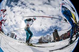 17.03.2017, Quebec, Canada (CAN): Lucas Chanavat (FRA) - FIS world cup cross-country, individual sprint, Quebec (CAN). www.nordicfocus.com. © Modica/NordicFocus. Every downloaded picture is fee-liable.