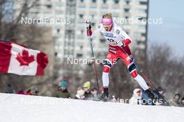17.03.2017, Quebec, Canada (CAN): Kathrine Rolsted Harsem (NOR) - FIS world cup cross-country, individual sprint, Quebec (CAN). www.nordicfocus.com. © Modica/NordicFocus. Every downloaded picture is fee-liable.