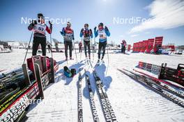 17.03.2017, Quebec, Canada (CAN): Jonas Baumann (SUI), Jovian Hediger (SUI), (l-r)  - FIS world cup cross-country, individual sprint, Quebec (CAN). www.nordicfocus.com. © Modica/NordicFocus. Every downloaded picture is fee-liable.