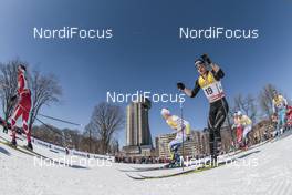 18.03.2017, Quebec, Canada (CAN): Viktor Thorn (SWE), Roman Furger (SUI), (l-r)  - FIS world cup cross-country, mass men, Quebec (CAN). www.nordicfocus.com. © Modica/NordicFocus. Every downloaded picture is fee-liable.