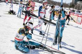 18.03.2017, Quebec, Canada (CAN): Jean Marc Gaillard (FRA), Maurice Manificat (FRA), (l-r)  - FIS world cup cross-country, mass men, Quebec (CAN). www.nordicfocus.com. © Modica/NordicFocus. Every downloaded picture is fee-liable.