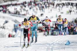 18.03.2017, Quebec, Canada (CAN): Hiroyuki Miyazawa (JPN), Baptiste Gros (FRA), (l-r)  - FIS world cup cross-country, mass men, Quebec (CAN). www.nordicfocus.com. © Modica/NordicFocus. Every downloaded picture is fee-liable.