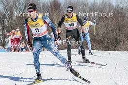 18.03.2017, Quebec, Canada (CAN): Simeon Hamilton (USA), Jovian Hediger (SUI), (l-r)  - FIS world cup cross-country, mass men, Quebec (CAN). www.nordicfocus.com. © Modica/NordicFocus. Every downloaded picture is fee-liable.