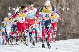 18.03.2017, Quebec, Canada (CAN): Sjur Roethe (NOR) - FIS world cup cross-country, mass men, Quebec (CAN). www.nordicfocus.com. © Modica/NordicFocus. Every downloaded picture is fee-liable.