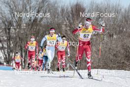 18.03.2017, Quebec, Canada (CAN): Russell Kennedy (CAN) - FIS world cup cross-country, mass men, Quebec (CAN). www.nordicfocus.com. © Modica/NordicFocus. Every downloaded picture is fee-liable.