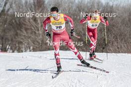 18.03.2017, Quebec, Canada (CAN): Ricardo Izquierdo-Bernier (CAN) - FIS world cup cross-country, mass men, Quebec (CAN). www.nordicfocus.com. © Modica/NordicFocus. Every downloaded picture is fee-liable.