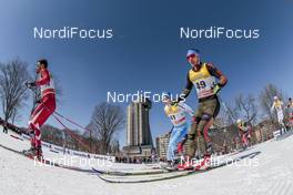 18.03.2017, Quebec, Canada (CAN): Lari Lehtonen (FIN), Jonas Dobler (GER), (l-r)  - FIS world cup cross-country, mass men, Quebec (CAN). www.nordicfocus.com. © Modica/NordicFocus. Every downloaded picture is fee-liable.