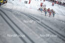 18.03.2017, Quebec, Canada (CAN): The start of the race (l-r)  - FIS world cup cross-country, mass men, Quebec (CAN). www.nordicfocus.com. © Modica/NordicFocus. Every downloaded picture is fee-liable.