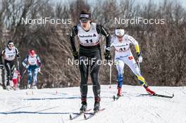 18.03.2017, Quebec, Canada (CAN): Laurien Van Der Graaff (SUI) - FIS world cup cross-country, mass women, Quebec (CAN). www.nordicfocus.com. © Modica/NordicFocus. Every downloaded picture is fee-liable.