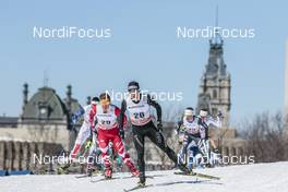 19.03.2017, Quebec, Canada (CAN): Devon Kershaw (CAN), Roman Furger (SUI), (l-r)  - FIS world cup cross-country, pursuit men, Quebec (CAN). www.nordicfocus.com. © Modica/NordicFocus. Every downloaded picture is fee-liable.