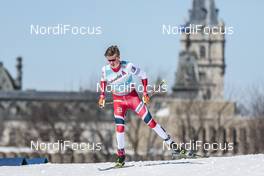 19.03.2017, Quebec, Canada (CAN): Johannes Hoesflot Klaebo (NOR) - FIS world cup cross-country, pursuit men, Quebec (CAN). www.nordicfocus.com. © Modica/NordicFocus. Every downloaded picture is fee-liable.