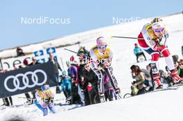 19.03.2017, Quebec, Canada (CAN): Teresa Stadlober (AUT) - FIS world cup cross-country, pursuit women, Quebec (CAN). www.nordicfocus.com. © Modica/NordicFocus. Every downloaded picture is fee-liable.