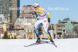 19.03.2017, Quebec, Canada (CAN): Ida Ingemarsdotter (SWE) - FIS world cup cross-country, pursuit women, Quebec (CAN). www.nordicfocus.com. © Modica/NordicFocus. Every downloaded picture is fee-liable.
