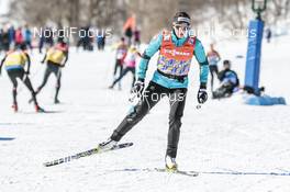 19.03.2017, Quebec, Canada (CAN): Nathalie Von Siebenthal (SUI) - FIS world cup cross-country, pursuit women, Quebec (CAN). www.nordicfocus.com. © Modica/NordicFocus. Every downloaded picture is fee-liable.