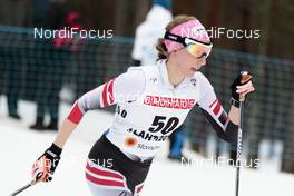 28.02.2017, Lahti, Finland (FIN): Teresa Stadlober (AUT) - FIS nordic world ski championships, cross-country, 10km women, Lahti (FIN). www.nordicfocus.com. © Modica/NordicFocus. Every downloaded picture is fee-liable.