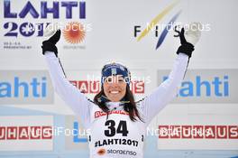 28.02.2017, Lahti, Finland (FIN): Charlotte Kalla (SWE) - FIS nordic world ski championships, cross-country, 10km women, Lahti (FIN). www.nordicfocus.com. © Thibaut/NordicFocus. Every downloaded picture is fee-liable.