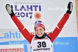 28.02.2017, Lahti, Finland (FIN): Astrid Uhrenholdt Jacobsen (NOR) - FIS nordic world ski championships, cross-country, 10km women, Lahti (FIN). www.nordicfocus.com. © Thibaut/NordicFocus. Every downloaded picture is fee-liable.