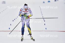 28.02.2017, Lahti, Finland (FIN): Anna Haag (SWE) - FIS nordic world ski championships, cross-country, 10km women, Lahti (FIN). www.nordicfocus.com. © Thibaut/NordicFocus. Every downloaded picture is fee-liable.