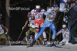 05.03.2017, Lahti, Finland (FIN): Hans Christer Holund (NOR), Matti Heikkinen (FIN) - FIS nordic world ski championships, cross-country, mass men, Lahti (FIN). www.nordicfocus.com. © Thibaut/NordicFocus. Every downloaded picture is fee-liable.
