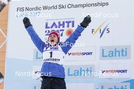 04.03.2017, Lahti, Finland (FIN): Heidi Weng (NOR) - FIS nordic world ski championships, cross-country, mass women, Lahti (FIN). www.nordicfocus.com. © Modica/NordicFocus. Every downloaded picture is fee-liable.