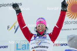 04.03.2017, Lahti, Finland (FIN): Marit Bjoergen (NOR) - FIS nordic world ski championships, cross-country, mass women, Lahti (FIN). www.nordicfocus.com. © Modica/NordicFocus. Every downloaded picture is fee-liable.