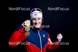 23.02.2017, Lahti, Finland (FIN): Marit Bjoergen (NOR) - FIS nordic world ski championships, cross-country, medals, Lahti (FIN). www.nordicfocus.com. © Modica/NordicFocus. Every downloaded picture is fee-liable.