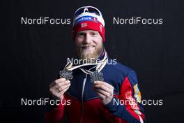 01.03.2017, Lahti, Finland (FIN): Martin Johnsrud Sundby (NOR) - FIS nordic world ski championships, cross-country, medals, Lahti (FIN). www.nordicfocus.com. © Modica/NordicFocus. Every downloaded picture is fee-liable.