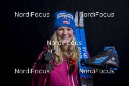 28.02.2017, Lahti, Finland (FIN): Jessica Diggins (USA) - FIS nordic world ski championships, cross-country, medals, Lahti (FIN). www.nordicfocus.com. © Modica/NordicFocus. Every downloaded picture is fee-liable.