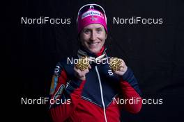 28.02.2017, Lahti, Finland (FIN): Marit Bjoergen (NOR) - FIS nordic world ski championships, cross-country, medals, Lahti (FIN). www.nordicfocus.com. © Modica/NordicFocus. Every downloaded picture is fee-liable.