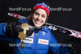 04.03.2017, Lahti, Finland (FIN): Heidi Weng (NOR) - FIS nordic world ski championships, cross-country, medals, Lahti (FIN). www.nordicfocus.com. © Modica/NordicFocus. Every downloaded picture is fee-liable.
