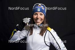28.02.2017, Lahti, Finland (FIN): Charlotte Kalla (SWE) - FIS nordic world ski championships, cross-country, medals, Lahti (FIN). www.nordicfocus.com. © Modica/NordicFocus. Every downloaded picture is fee-liable.