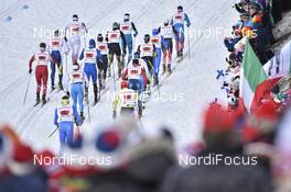 03.03.2017, Lahti, Finland (FIN): (l-r)  - FIS nordic world ski championships, cross-country, 4x10km men, Lahti (FIN). www.nordicfocus.com. © Thibaut/NordicFocus. Every downloaded picture is fee-liable.