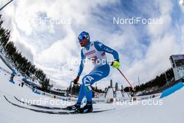 03.03.2017, Lahti, Finland (FIN): Francesco De Fabiani (ITA) - FIS nordic world ski championships, cross-country, 4x10km men, Lahti (FIN). www.nordicfocus.com. © Modica/NordicFocus. Every downloaded picture is fee-liable.