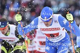 03.03.2017, Lahti, Finland (FIN): Francesco De Fabiani (ITA) - FIS nordic world ski championships, cross-country, 4x10km men, Lahti (FIN). www.nordicfocus.com. © Thibaut/NordicFocus. Every downloaded picture is fee-liable.