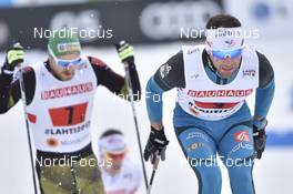 03.03.2017, Lahti, Finland (FIN): Jean Marc Gaillard (FRA), Thomas Bing (GER) - FIS nordic world ski championships, cross-country, 4x10km men, Lahti (FIN). www.nordicfocus.com. © Thibaut/NordicFocus. Every downloaded picture is fee-liable.