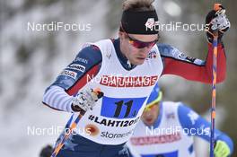 03.03.2017, Lahti, Finland (FIN): Simeon Hamilton (USA) - FIS nordic world ski championships, cross-country, 4x10km men, Lahti (FIN). www.nordicfocus.com. © Thibaut/NordicFocus. Every downloaded picture is fee-liable.