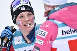02.03.2017, Lahti, Finland (FIN): Jessica Diggins (USA) - FIS nordic world ski championships, cross-country, 4x5km women, Lahti (FIN). www.nordicfocus.com. © Thibaut/NordicFocus. Every downloaded picture is fee-liable.