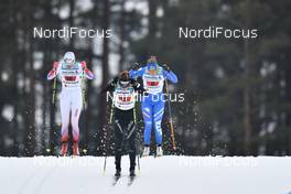 02.03.2017, Lahti, Finland (FIN): Laurien Van Der Graaff (SUI), Lucia Scardoni (ITA), Katerina Smutna (CZE) - FIS nordic world ski championships, cross-country, 4x5km women, Lahti (FIN). www.nordicfocus.com. © Thibaut/NordicFocus. Every downloaded picture is fee-liable.